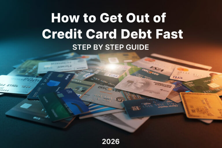 How to Get Out of Credit Card Debt Fast (Step by Step Guide 2026)